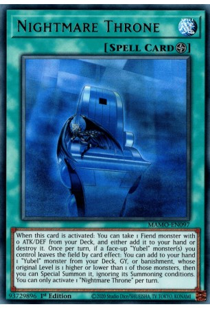 Nightmare Throne - MAMO-EN097 - Ultra Rare