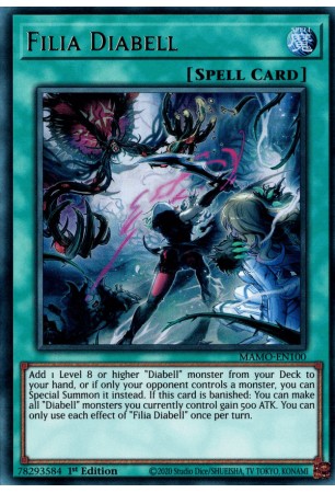 Filia Diabell - MAMO-EN100 - Ultra Rare