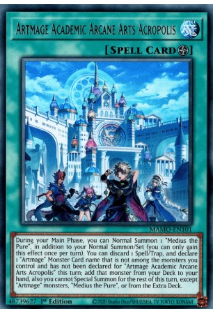 Artmage Academic Arcane Arts Acropolis - MAMO-EN101 - Ultra Rare