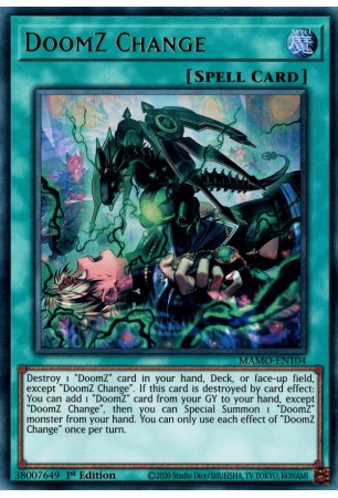DoomZ Change - MAMO-EN104 - Ultra Rare
