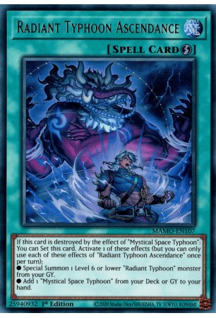 Radiant Typhoon Ascendance - MAMO-EN107 - Ultra Rare