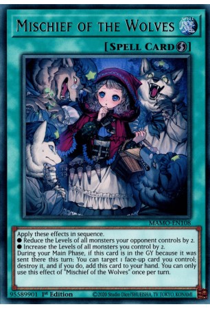 Mischief of the Wolves - MAMO-EN108 - Ultra Rare