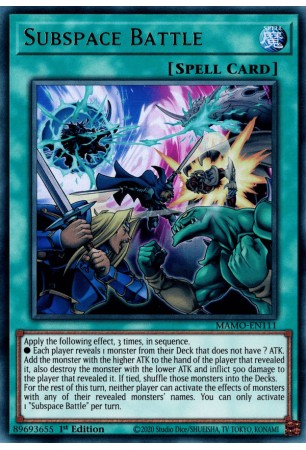 Subspace Battle - MAMO-EN111 - Ultra Rare