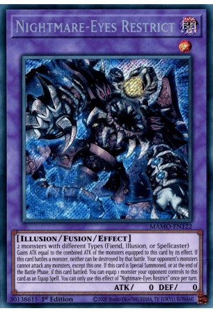 Nightmare-Eyes Restrict - MAMO-EN122 - Secret Rare