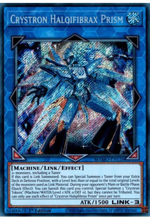Crystron Halqifibrax Prism - MAMO-EN126 - Secret Rare