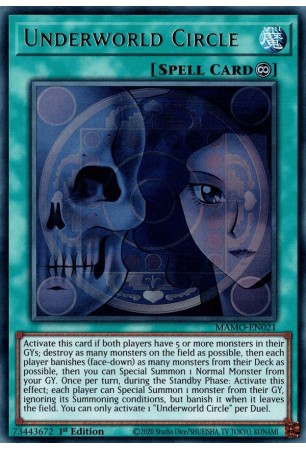 Underworld Circle - MAMO-EN021 - Secret Rare