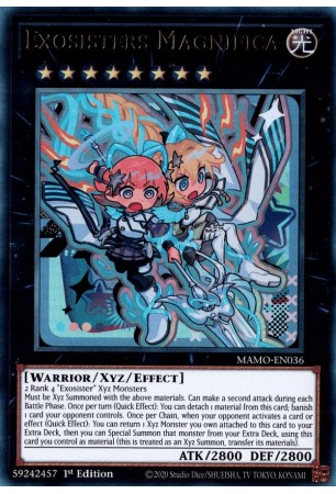 Exosisters Magnifica (chibi art) - MAMO-EN036 - Secret Rare