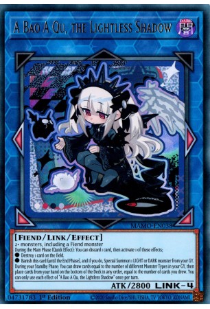 A Bao A Qu, the Lightless Shadow (chibi art) - MAMO-EN038 - Secret Rare