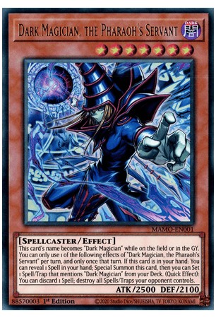 Dark Magician, the Pharaoh's Servant - MAMO-EN001 - Ultra Rare