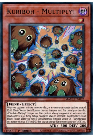 Kuriboh - Multiply! - MAMO-EN002 - Ultra Rare