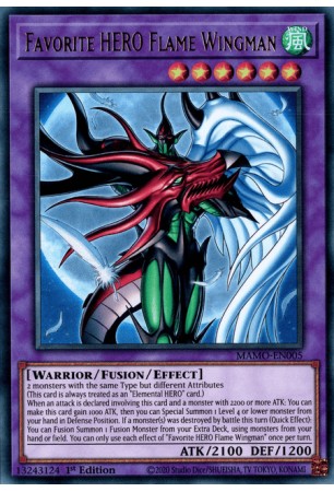 Favorite HERO Flare Wingman - MAMO-EN005 - Ultra Rare