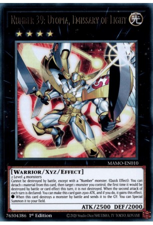 Number 39: Utopia, Emissary of Light - MAMO-EN010 - Ultra Rare