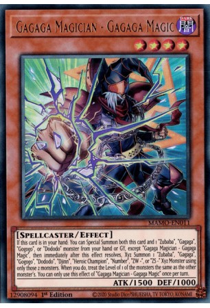 Gagaga Magician - Gagaga Magic - MAMO-EN011 - Ultra Rare