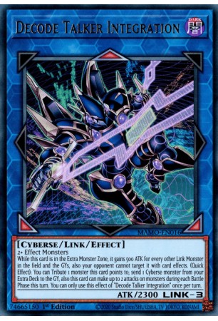 Decode Talker Integration - MAMO-EN016 - Ultra Rare