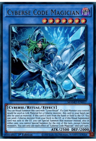 Cyberse Code Magician - MAMO-EN017 - Ultra Rare