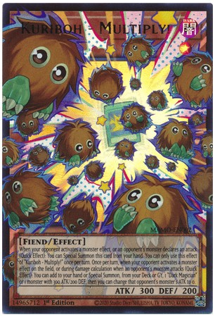Kuriboh - Multiply! (ext. art) - MAMO-EN002 - Ultra Rare