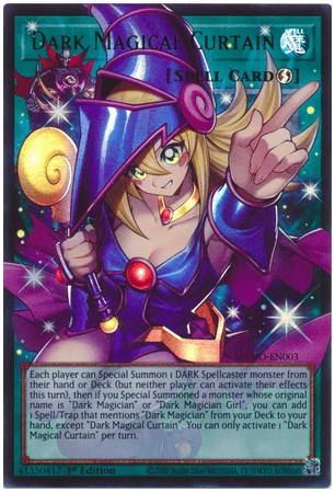 Dark Magical Curtain (ext. art) - MAMO-EN003 - Ultra Rare