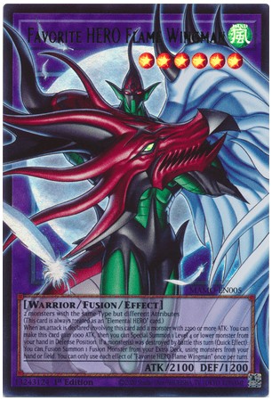 Favorite HERO Flare Wingman (ext. art) - MAMO-EN005 - Ultra Rare