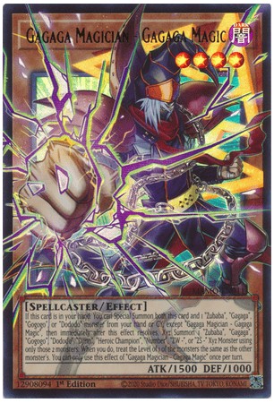 Gagaga Magician - Gagaga Magic (ext. art) - MAMO-EN011 - Ultra Rare