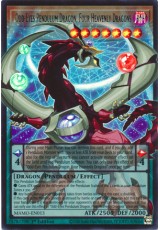 Odd-Eyes Pendulum Dragon, Four Heavenly Dragons (ext. art) - MAMO-EN013 - Ultra Rare