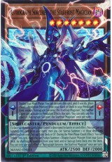 Astrograph Sorcerer, the Starfrost Magician (ext. art) - MAMO-EN015 - Ultra Rare