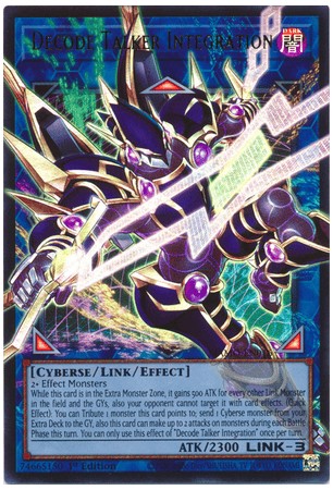 Decode Talker Integration (ext. art) - MAMO-EN016 - Ultra Rare