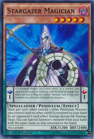 Stargazer Magician - YS14-EN009 - Super Rare