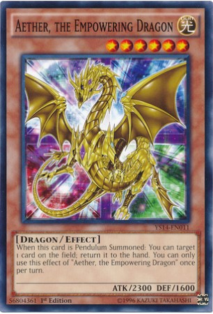 Aether, the Empowering Dragon - YS14-EN011 - Common