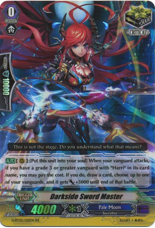 Darkside Sword Master - G-BT05/021EN - RR