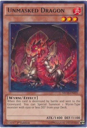 Unmasked Dragon - NECH-EN035 - Rare