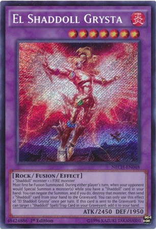 El Shaddoll Grysta - NECH-EN048 - Secret Rare