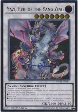 Yazi, Evil of the Yang Zing - NECH-EN051 - Secret Rare