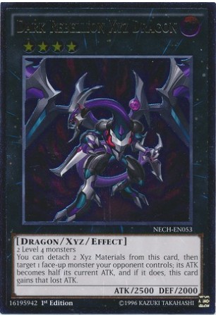 Dark Rebellion Xyz Dragon - NECH-EN053 - Ultimate Rare