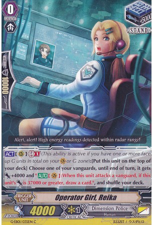 Operator Girl, Reika - G-EB01/035EN - C