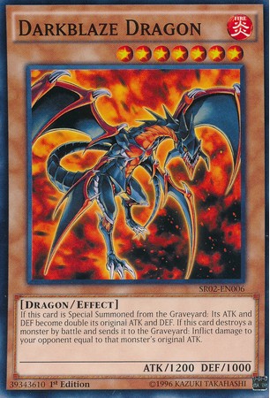 Darkblaze Dragon - SR02-EN006 - Common