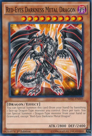 Red-Eyes Darkness Metal Dragon - SR02-EN009 - Common