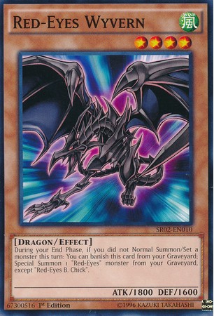 Red-Eyes Wyvern - SR02-EN010 - Common