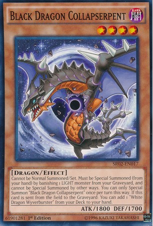 Black Dragon Collapserpent - SR02-EN017 - Common