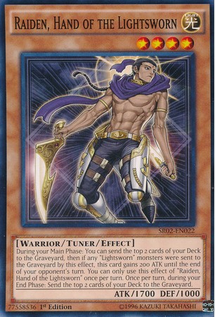 Raiden, Hand of the Lightsworn - SR02-EN022 - Common