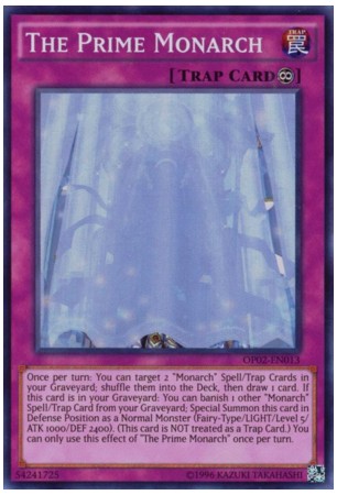 The Prime Monarch - OP02-EN013 - Super Rare