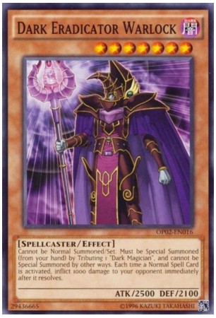 Dark Eradicator Warlock - OP02-EN016 - Common