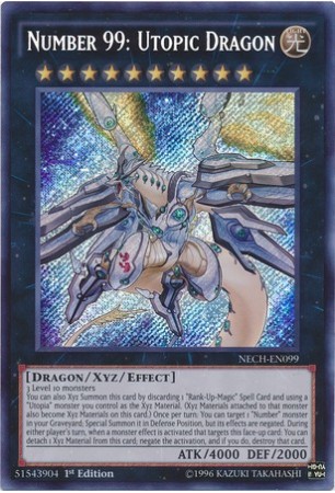 Number 99: Utopic Dragon - NECH-EN099 - Secret Rare