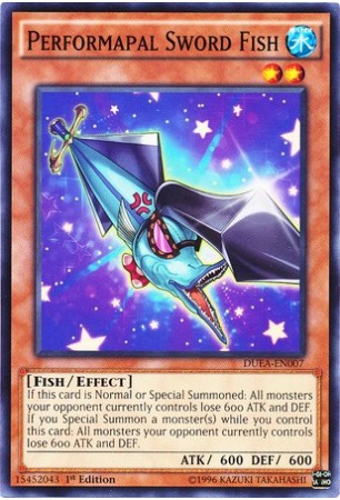 Performapal Sword Fish - DUEA-EN007 - Common