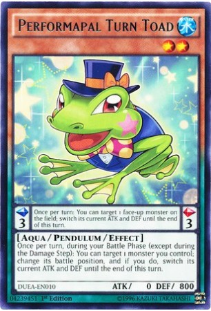 Performapal Turn Toad - DUEA-EN010 - Rare