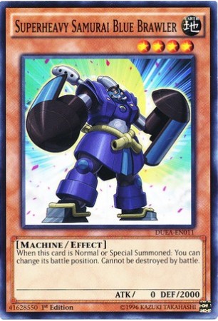 Superheavy Samurai Blue Brawler - DUEA-EN011 - Common