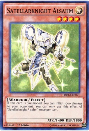 Satellarknight Alsahm - DUEA-EN021 - Super Rare