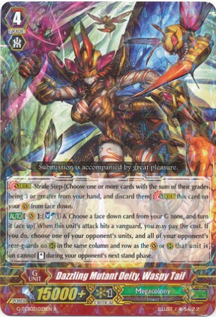 Dazzling Mutant Deity, Waspytail - G-TB02/029EN - R