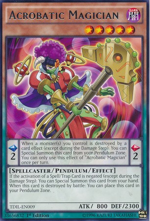 Acrobatic Magician - TDIL-EN009 - Rare