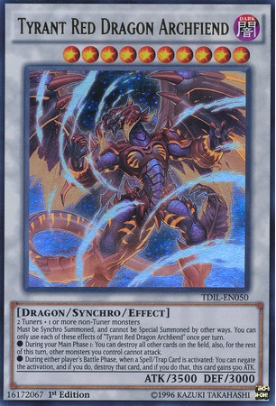 Tyrant Red Dragon Archfiend - TDIL-EN050 - Ultra Rare