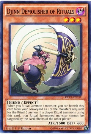 Djinn Demolisher of Rituals - DUEA-EN037 - Common